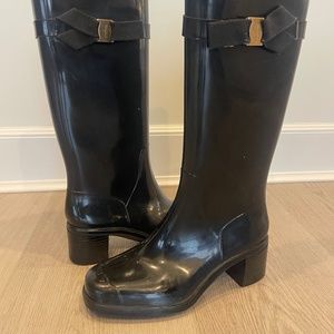 Salvatore Ferragamo Rain Boots